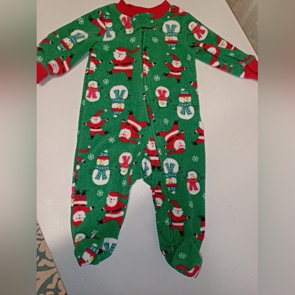 Christmas pj's 3 months Carter's - Picture 12 of 13